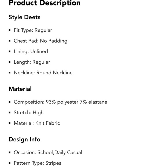 NWT Cider • Striped Boatneck Top - Picture 7 of 8